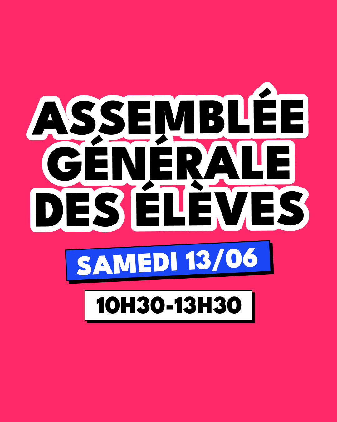 Assemblée des élèves